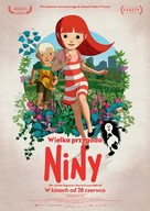 Nina et le secret du h&eacute;risson - Polish Movie Poster (xs thumbnail)