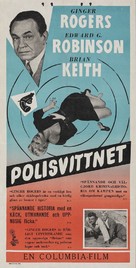 Tight Spot - Swedish Movie Poster (xs thumbnail)