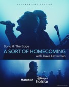 Bono &amp; The Edge: A Sort of Homecoming, with Dave Letterman - Indian Movie Poster (xs thumbnail)