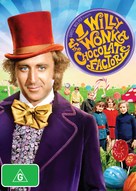 Willy Wonka &amp; the Chocolate Factory - Australian DVD movie cover (xs thumbnail)
