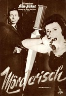Homicidal - German poster (xs thumbnail)