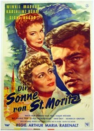 Sonne von St. Moritz, Die - German Movie Poster (xs thumbnail)