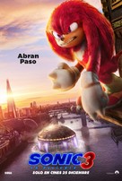 Sonic the Hedgehog 3 - Spanish Movie Poster (xs thumbnail)