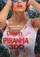 Piranha 3DD - Thai DVD movie cover (xs thumbnail)