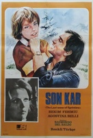 L&#039;ultima neve di primavera - Turkish Movie Poster (xs thumbnail)