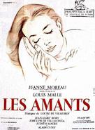 Les amants - French Movie Poster (xs thumbnail)