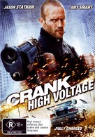 Crank: High Voltage - Australian DVD movie cover (xs thumbnail)