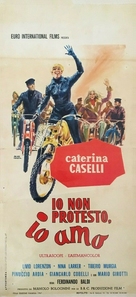 Io non protesto, io amo - Italian Movie Poster (xs thumbnail)
