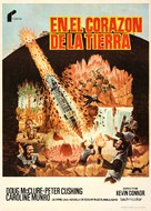 At the Earth&#039;s Core - Spanish Movie Poster (xs thumbnail)