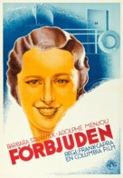 Forbidden - Swedish Movie Poster (xs thumbnail)