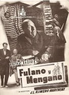 Fulano y Mengano - Spanish poster (xs thumbnail)