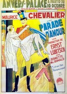 The Love Parade - Belgian Movie Poster (xs thumbnail)
