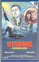 Wisdom - Finnish VHS movie cover (xs thumbnail)