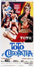 Tot&ograve; e Cleopatra - Italian Movie Poster (xs thumbnail)