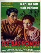 Bas-fonds, Les - Belgian Movie Poster (xs thumbnail)