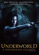 Underworld: Rise of the Lycans - Hungarian DVD movie cover (xs thumbnail)