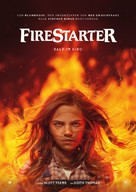 Firestarter - German Movie Poster (xs thumbnail)
