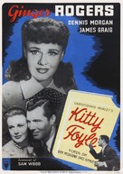 Kitty Foyle: The Natural History of a Woman - Danish Movie Poster (xs thumbnail)
