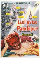The Rains of Ranchipur - Spanish Movie Poster (xs thumbnail)
