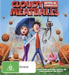Cloudy with a Chance of Meatballs - Australian Blu-Ray movie cover (xs thumbnail)