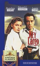 Key Largo - British VHS movie cover (xs thumbnail)
