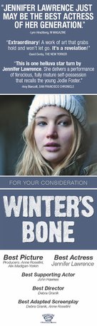 Winter&#039;s Bone - For your consideration movie poster (xs thumbnail)