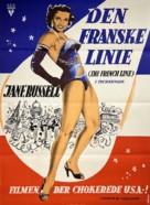 The French Line - Danish Movie Poster (xs thumbnail)