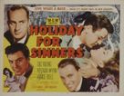 Holiday for Sinners - Movie Poster (xs thumbnail)