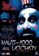 House of 1000 Corpses - German DVD movie cover (xs thumbnail)