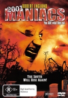 2001 Maniacs - Australian DVD movie cover (xs thumbnail)