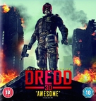 Dredd - British Blu-Ray movie cover (xs thumbnail)