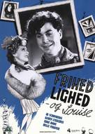 Frihed, lighed og Louise - Danish DVD movie cover (xs thumbnail)