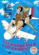 Come Fly with Us - Danish Movie Poster (xs thumbnail)