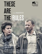 These Are the Rules - Croatian Movie Poster (xs thumbnail)