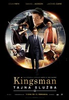 Kingsman: The Secret Service - Slovenian Movie Poster (xs thumbnail)