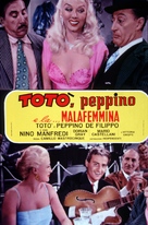 Tot&ograve;, Peppino e... la malafemmina - Italian Theatrical movie poster (xs thumbnail)