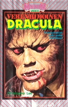 Nachts, wenn Dracula erwacht - Finnish VHS movie cover (xs thumbnail)