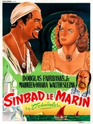 Sinbad the Sailor - French Movie Poster (xs thumbnail)