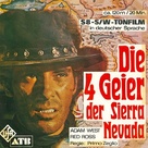 I quattro inesorabili - German Movie Cover (xs thumbnail)
