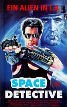 Alien Private Eye - German VHS movie cover (xs thumbnail)