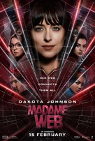 Madame Web - Malaysian Movie Poster (xs thumbnail)