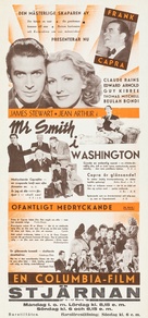 Mr. Smith Goes to Washington - Swedish Movie Poster (xs thumbnail)