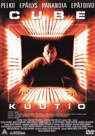 Cube - Finnish DVD movie cover (xs thumbnail)