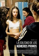 La solitudine dei numeri primi - Spanish Movie Poster (xs thumbnail)