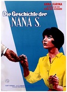 Vivre sa vie: Film en douze tableaux - German Movie Poster (xs thumbnail)