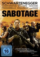 Sabotage - German DVD movie cover (xs thumbnail)