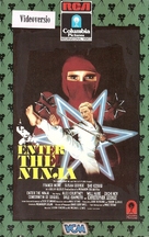 Enter the Ninja - Finnish VHS movie cover (xs thumbnail)