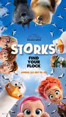 Storks - Singaporean Movie Poster (xs thumbnail)