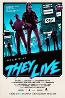 They Live - British Re-release movie poster (xs thumbnail)