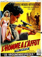 The Sniper - Belgian Movie Poster (xs thumbnail)